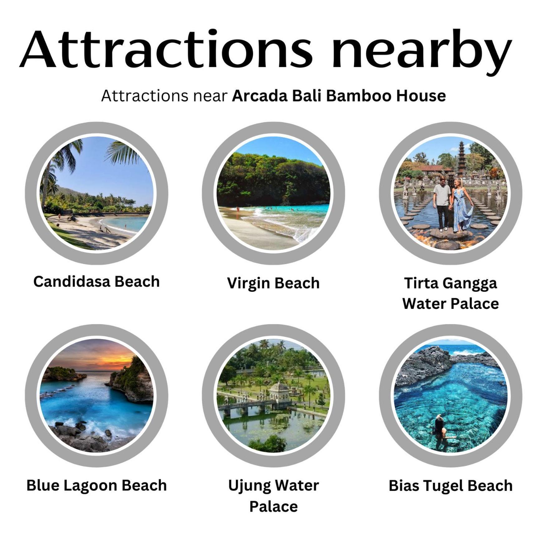Arcada Bali Bamboo House Villa ซิเดอมัน ภายนอก รูปภาพ