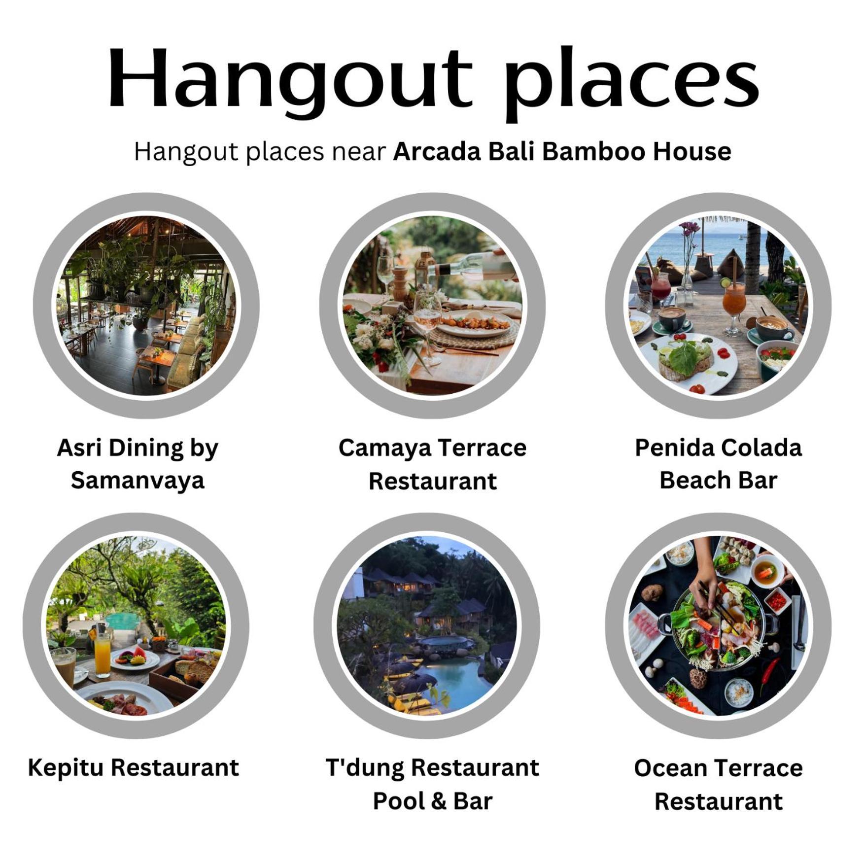 Arcada Bali Bamboo House Villa ซิเดอมัน ภายนอก รูปภาพ