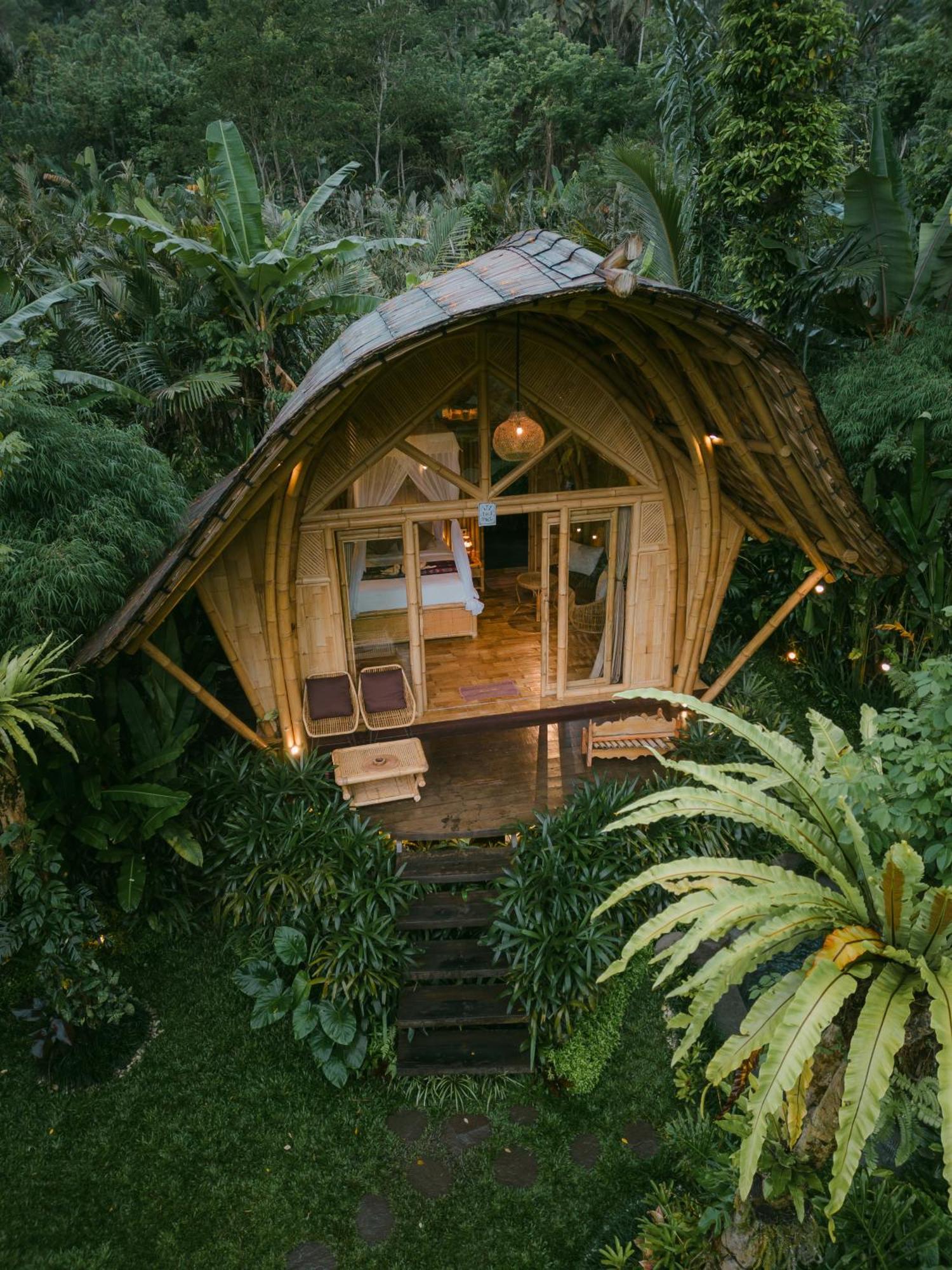Arcada Bali Bamboo House Villa ซิเดอมัน ภายนอก รูปภาพ