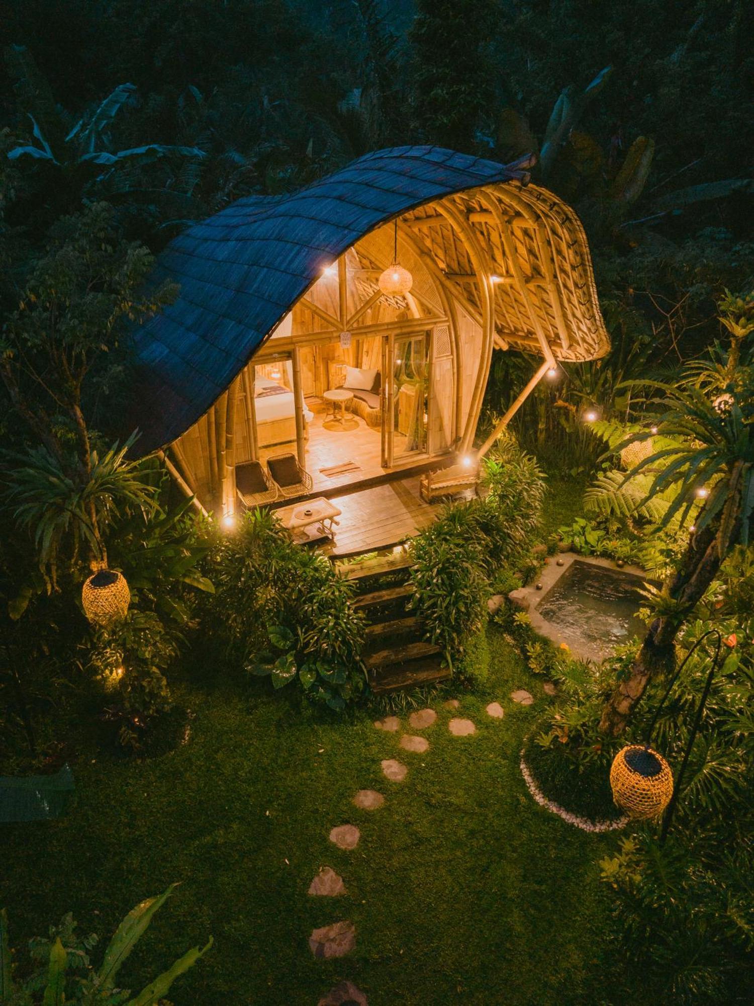 Arcada Bali Bamboo House Villa ซิเดอมัน ภายนอก รูปภาพ