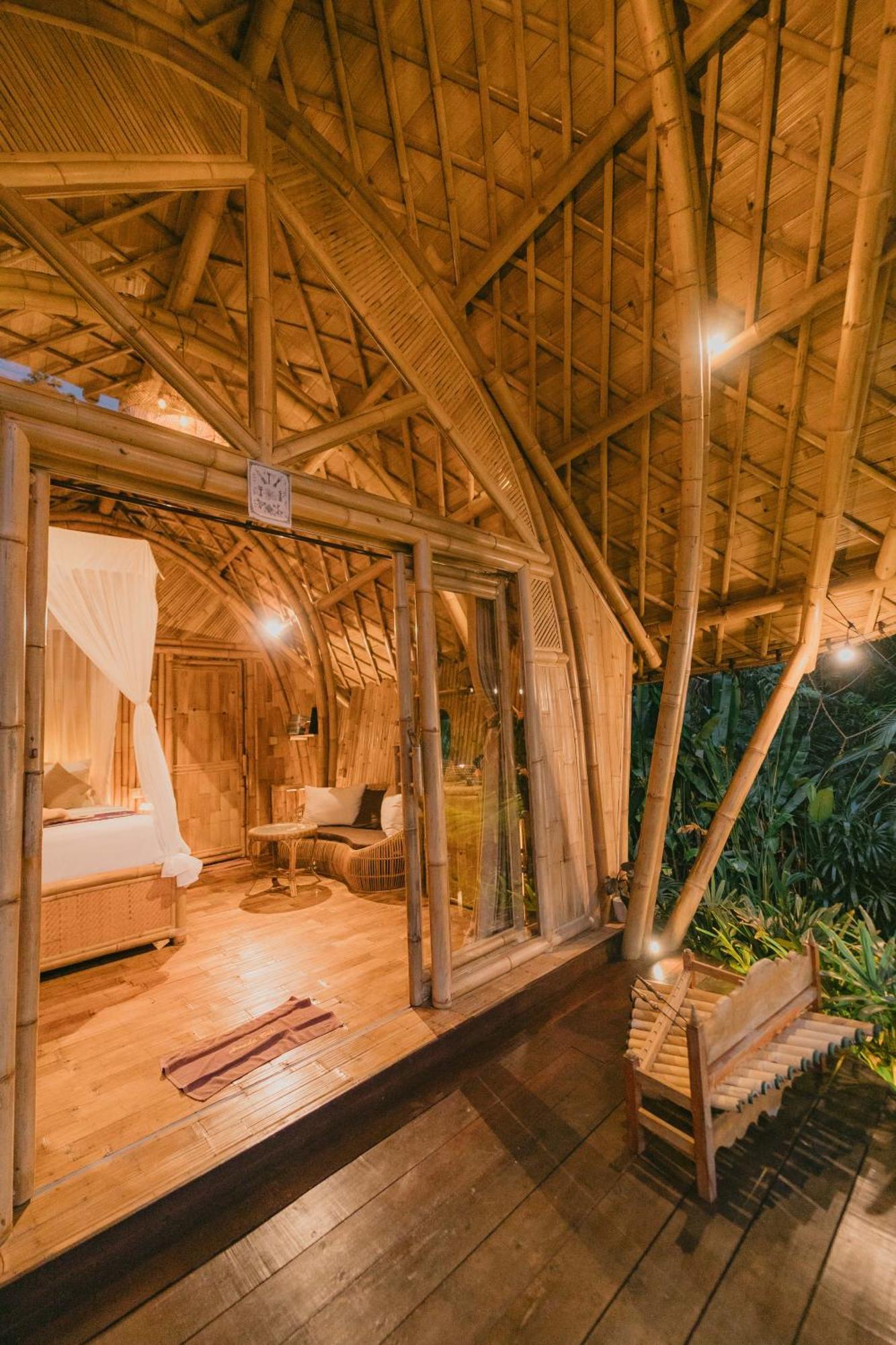 Arcada Bali Bamboo House Villa ซิเดอมัน ภายนอก รูปภาพ