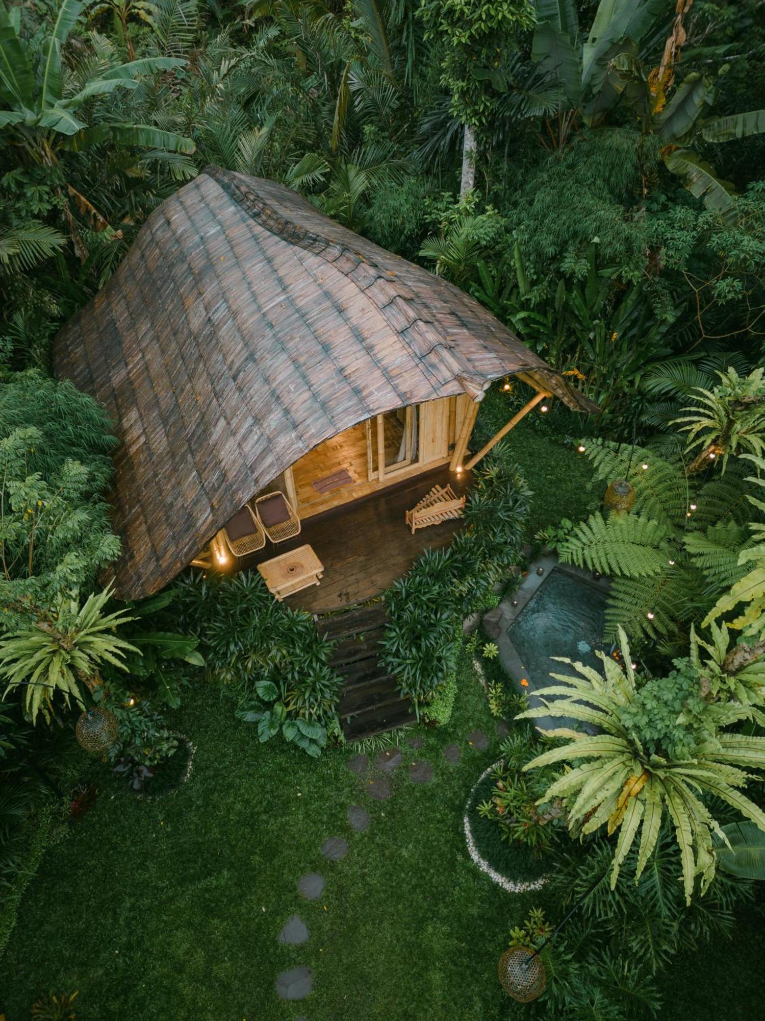 Arcada Bali Bamboo House Villa ซิเดอมัน ภายนอก รูปภาพ