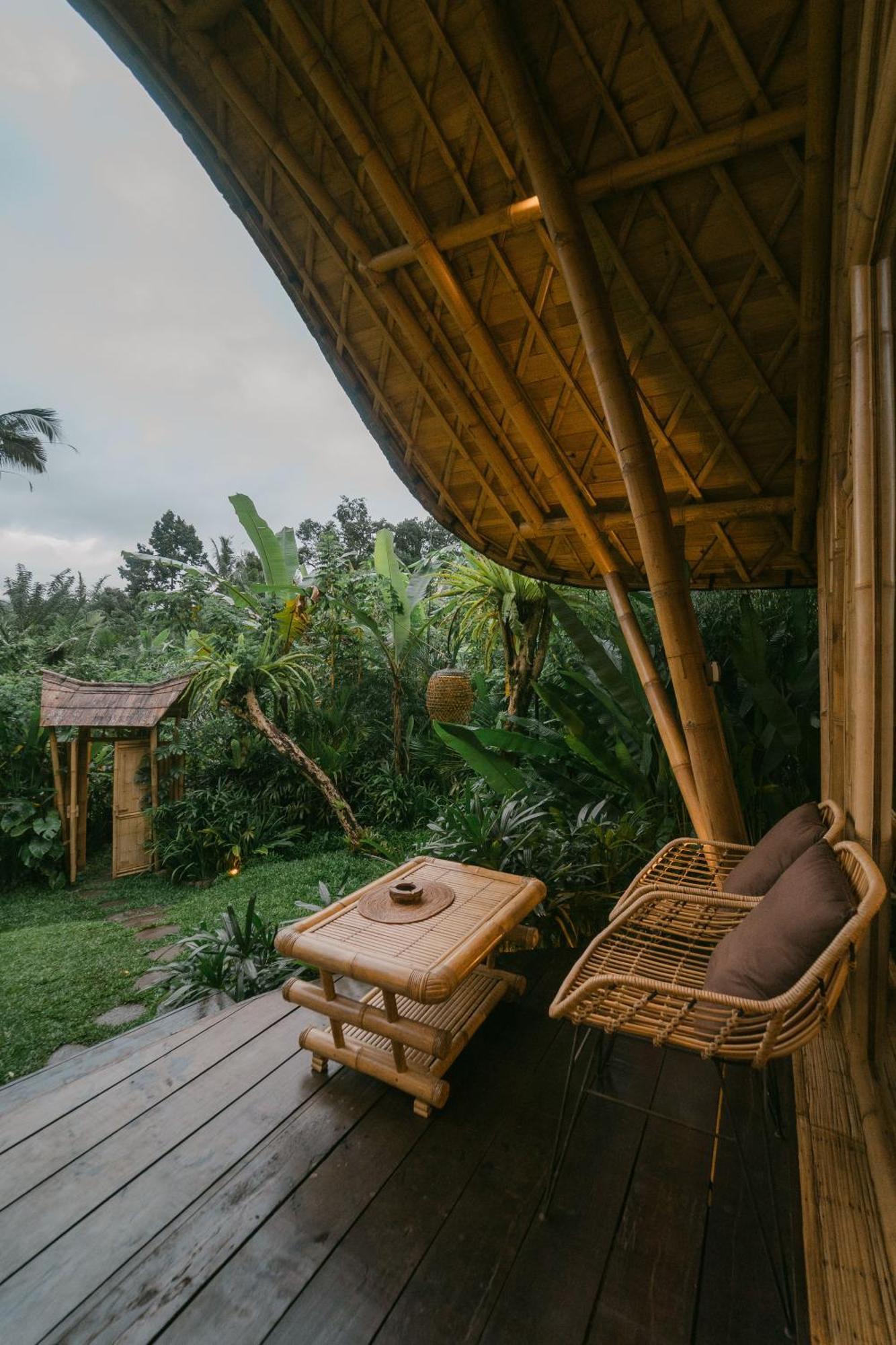 Arcada Bali Bamboo House Villa ซิเดอมัน ภายนอก รูปภาพ