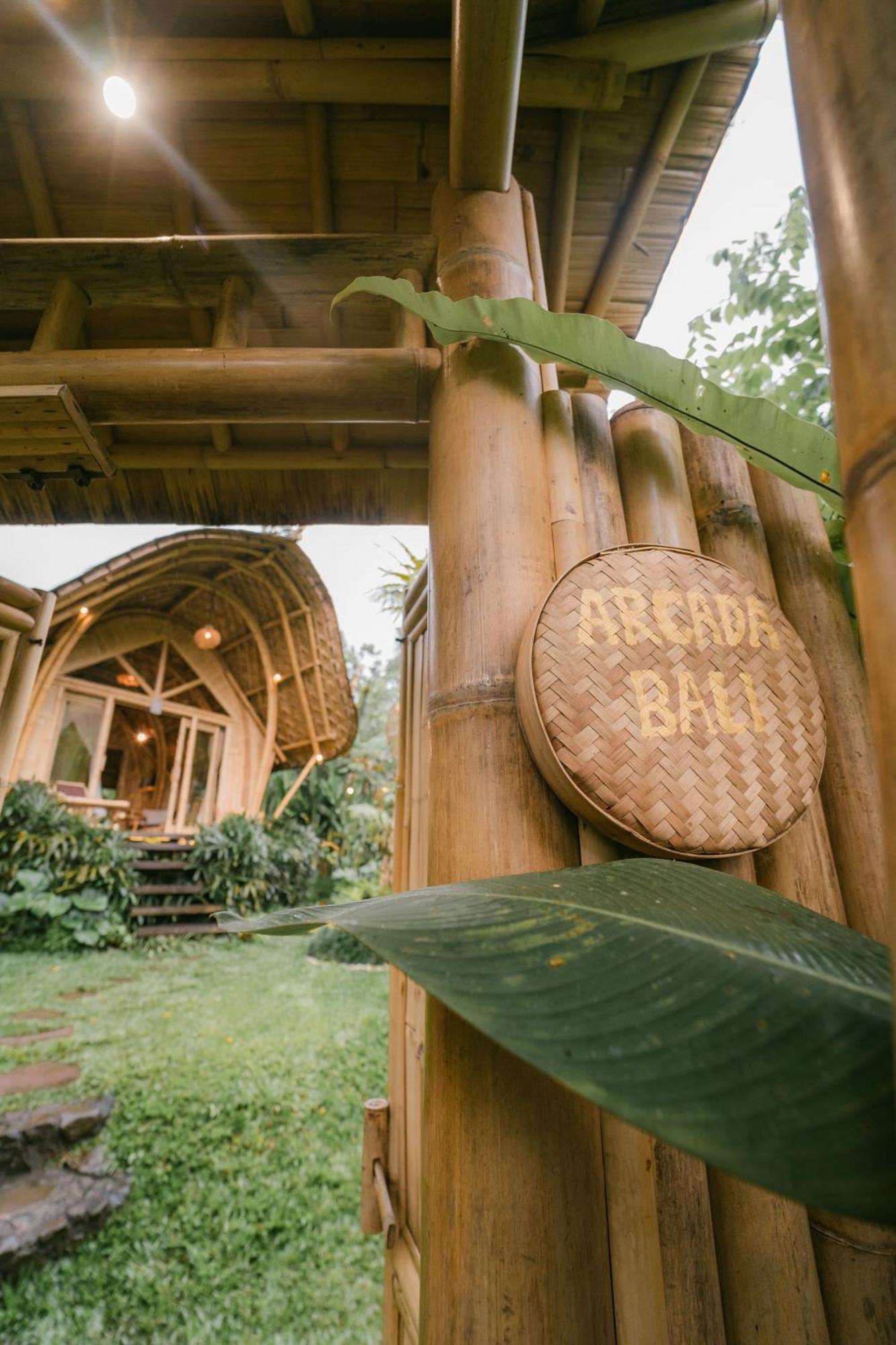 Arcada Bali Bamboo House Villa ซิเดอมัน ภายนอก รูปภาพ
