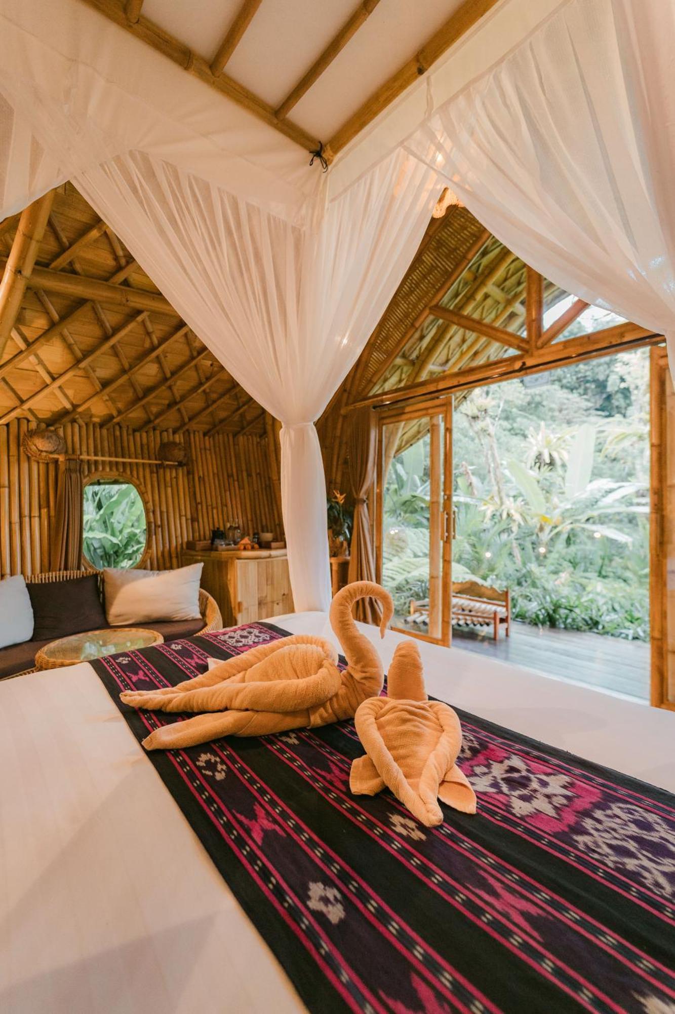 Arcada Bali Bamboo House Villa ซิเดอมัน ภายนอก รูปภาพ