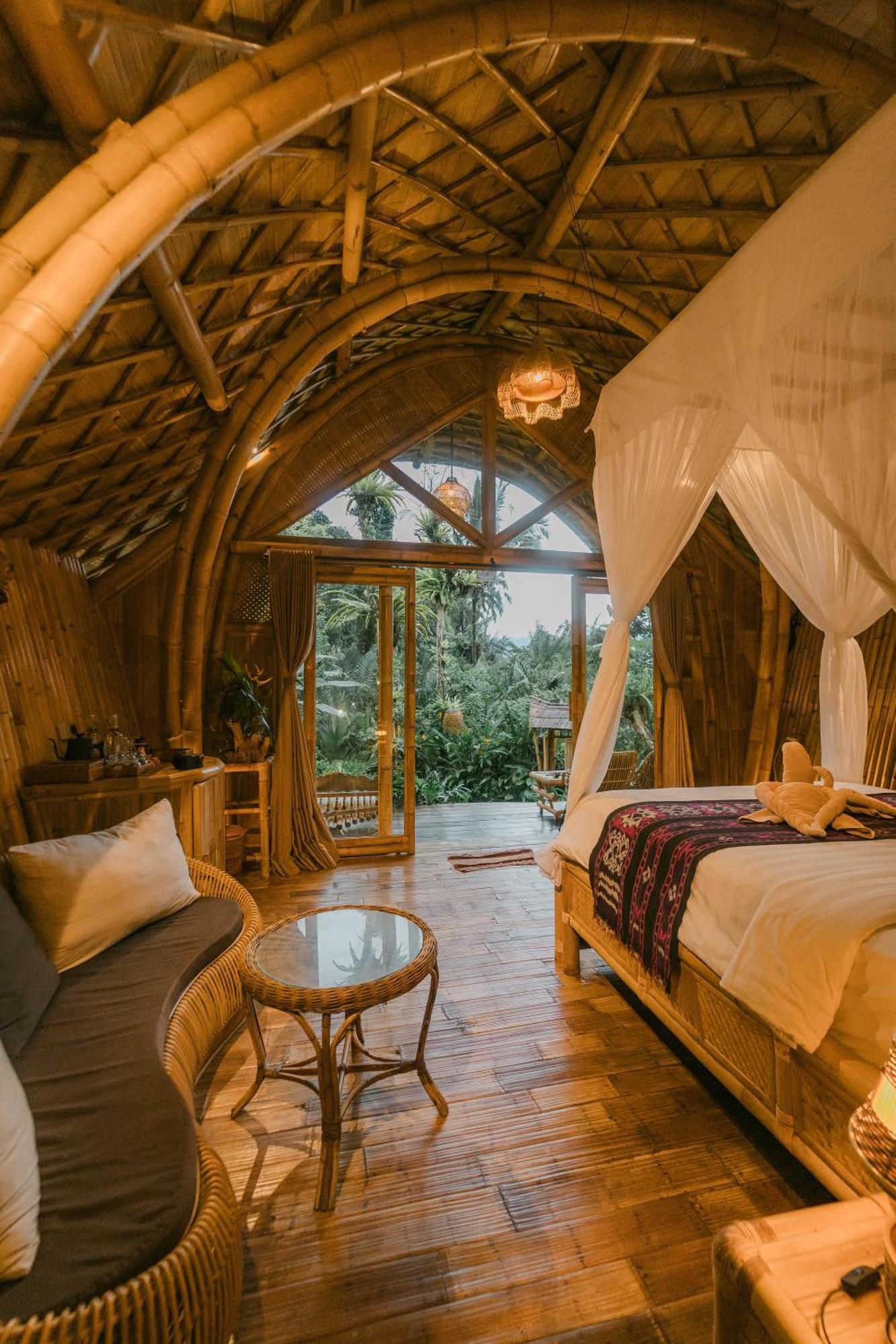 Arcada Bali Bamboo House Villa ซิเดอมัน ภายนอก รูปภาพ