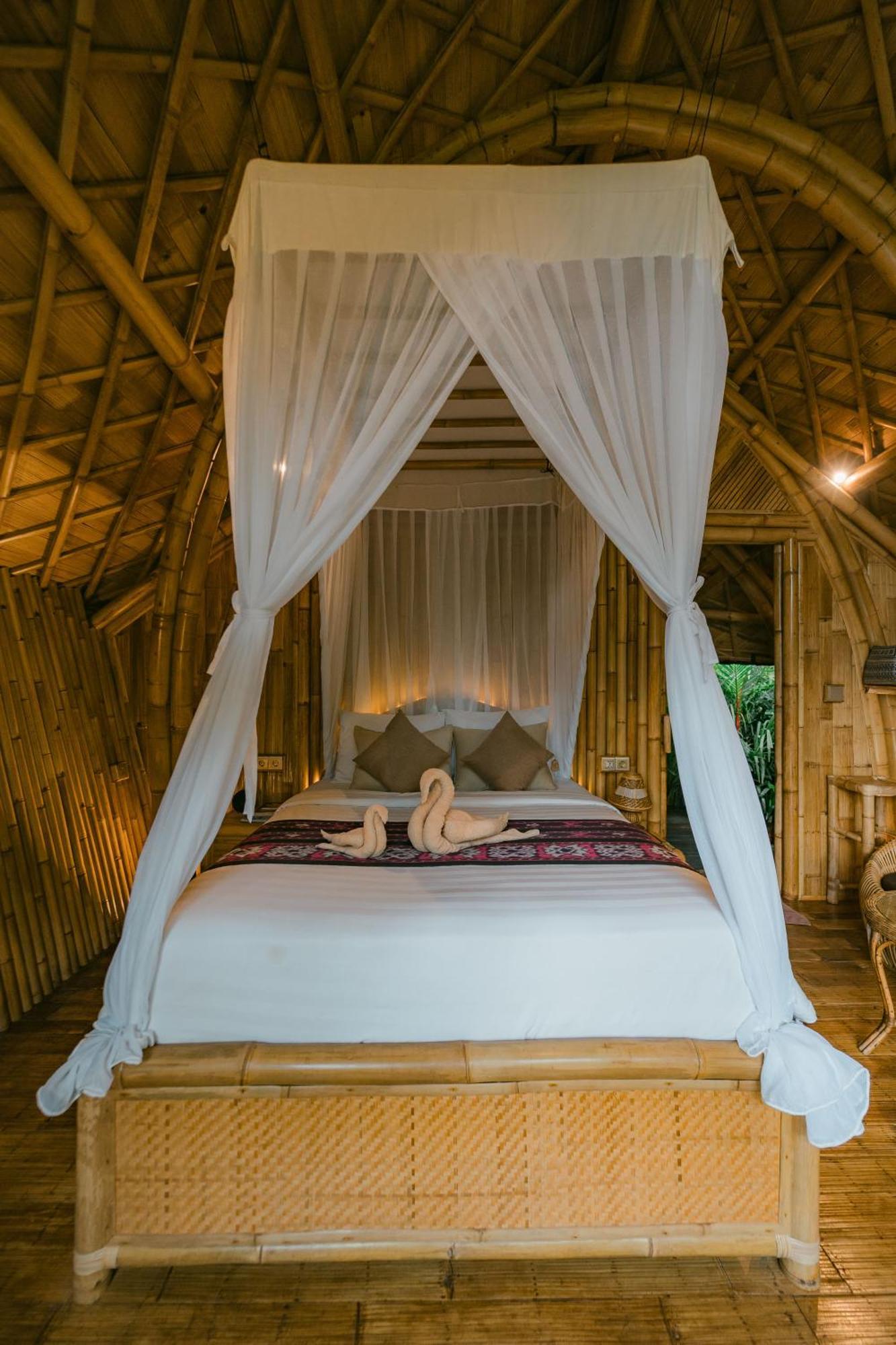 Arcada Bali Bamboo House Villa ซิเดอมัน ภายนอก รูปภาพ