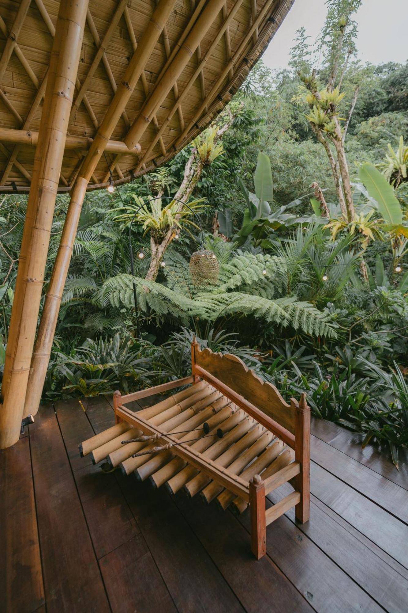 Arcada Bali Bamboo House Villa ซิเดอมัน ภายนอก รูปภาพ