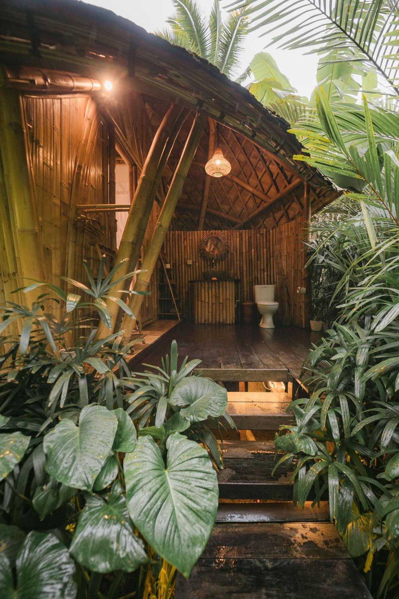 Arcada Bali Bamboo House Villa ซิเดอมัน ภายนอก รูปภาพ