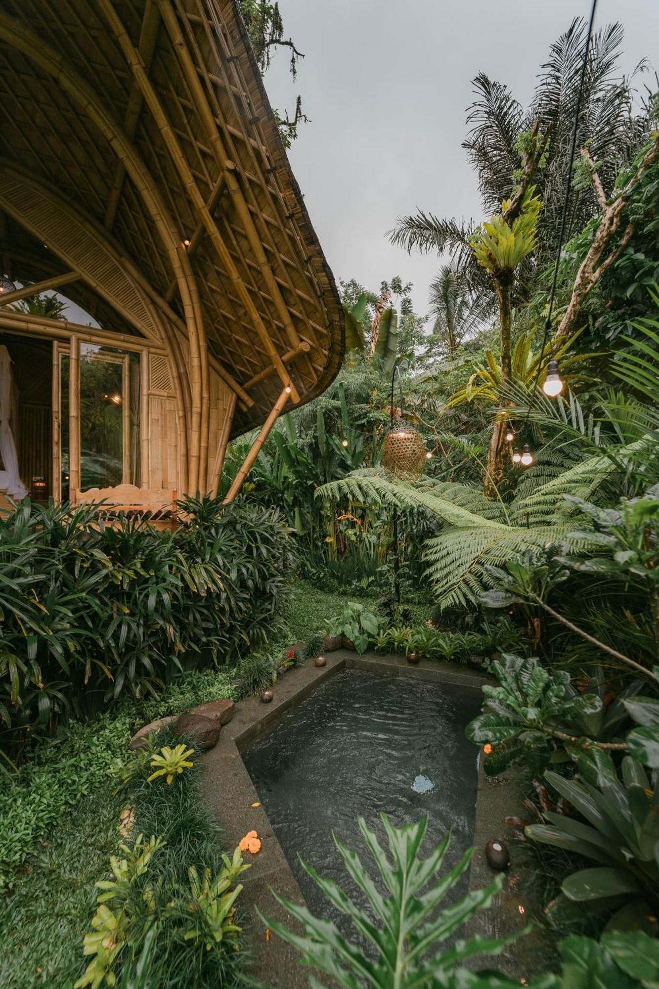 Arcada Bali Bamboo House Villa ซิเดอมัน ภายนอก รูปภาพ