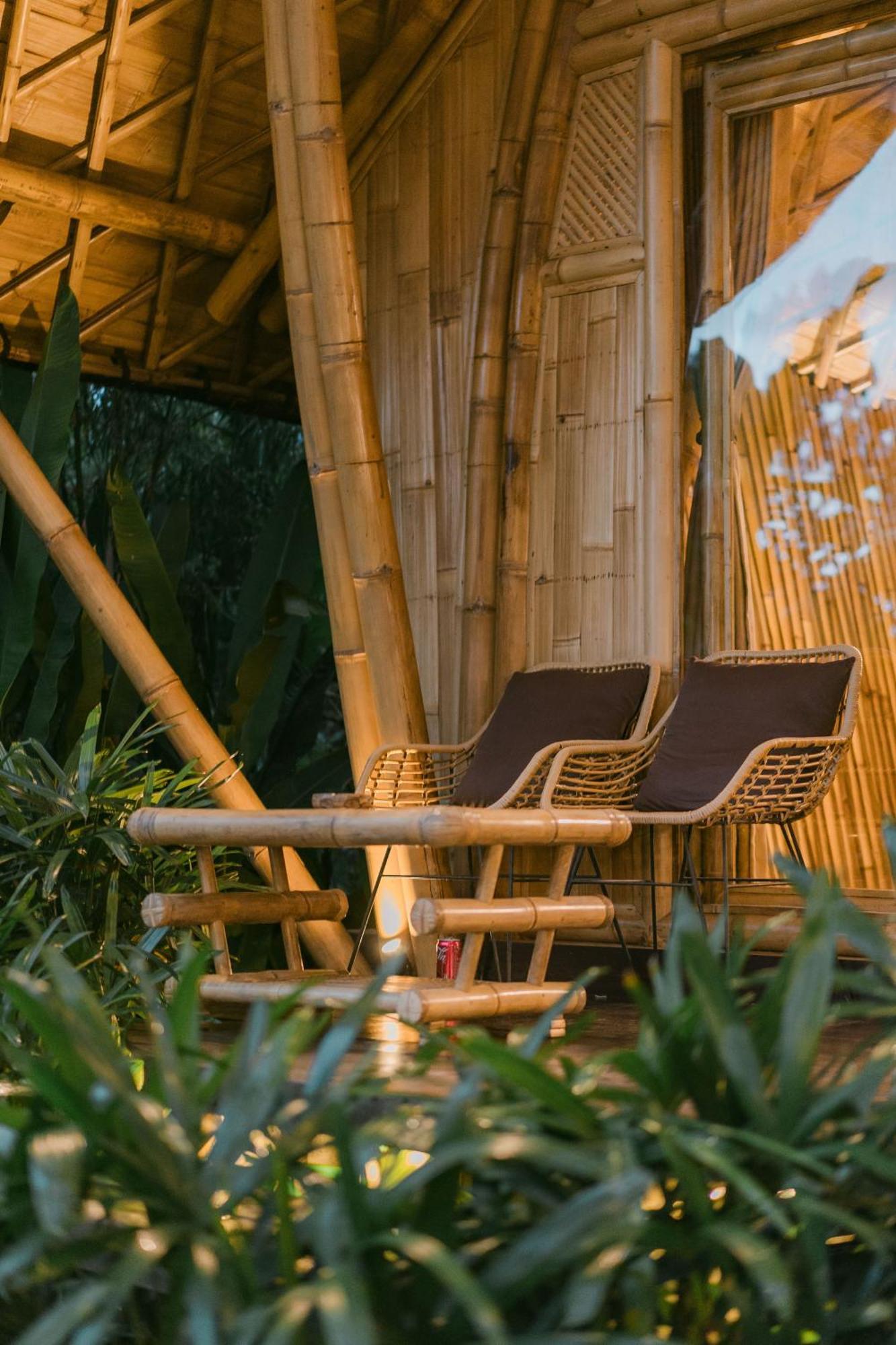 Arcada Bali Bamboo House Villa ซิเดอมัน ภายนอก รูปภาพ