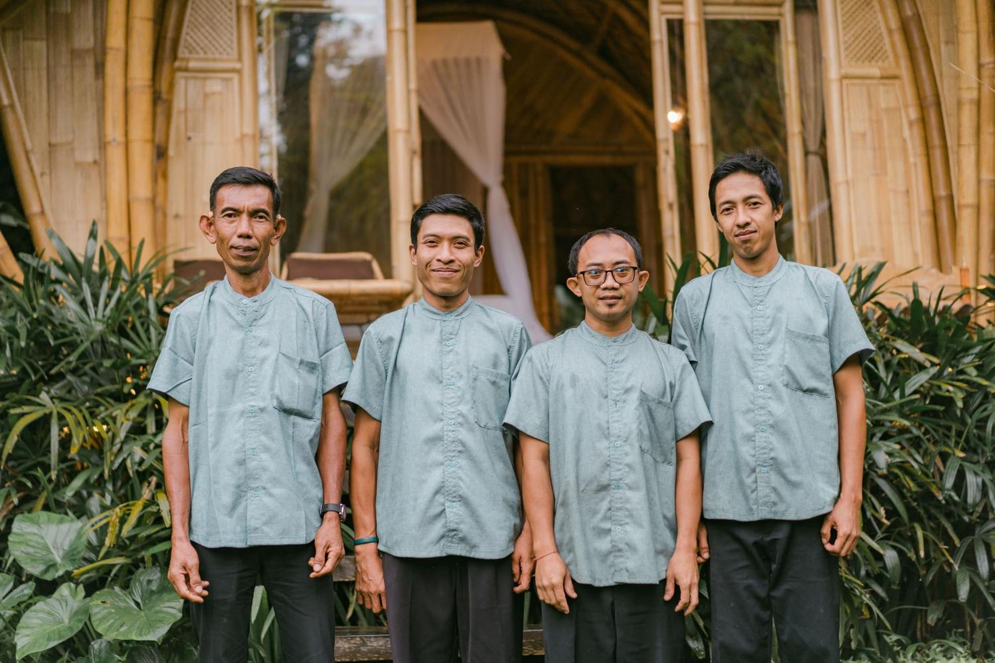 Arcada Bali Bamboo House Villa ซิเดอมัน ภายนอก รูปภาพ