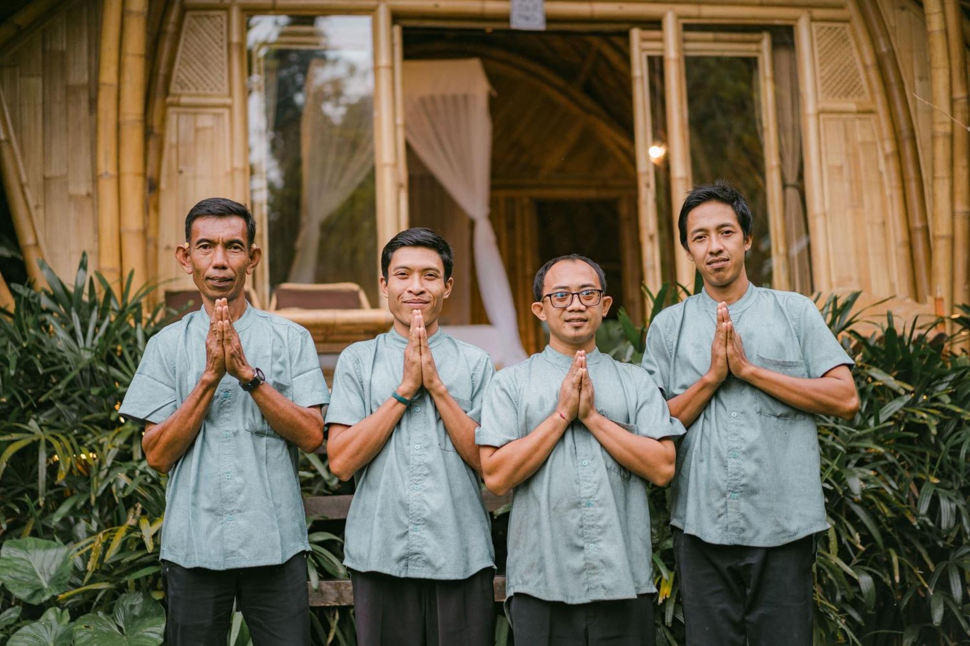 Arcada Bali Bamboo House Villa ซิเดอมัน ภายนอก รูปภาพ