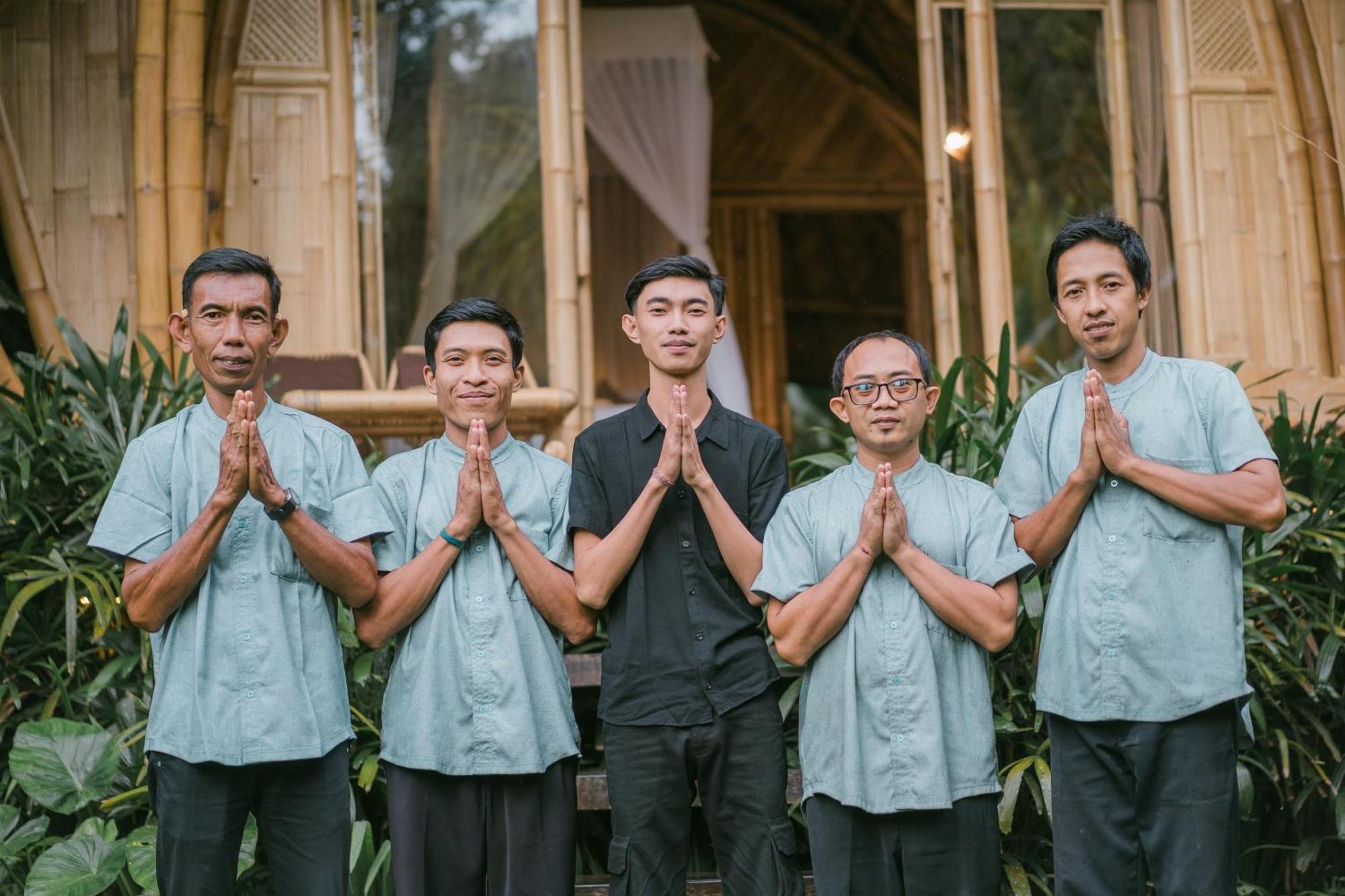 Arcada Bali Bamboo House Villa ซิเดอมัน ภายนอก รูปภาพ